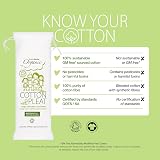 Simply Gentle Organic Cotton Pleats 100g - Ultra Soft Lint Free Baby Skincare view 4