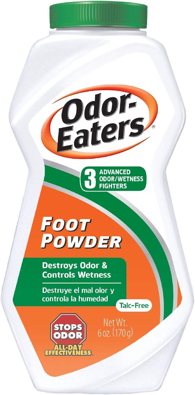 Odor-Eaters Foot Powder, 6-ounces, 4-pack: Health & Personal Care