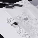 kuou 200 Sheets Tracing Paper A4 High Transparency Design Sketching view 6