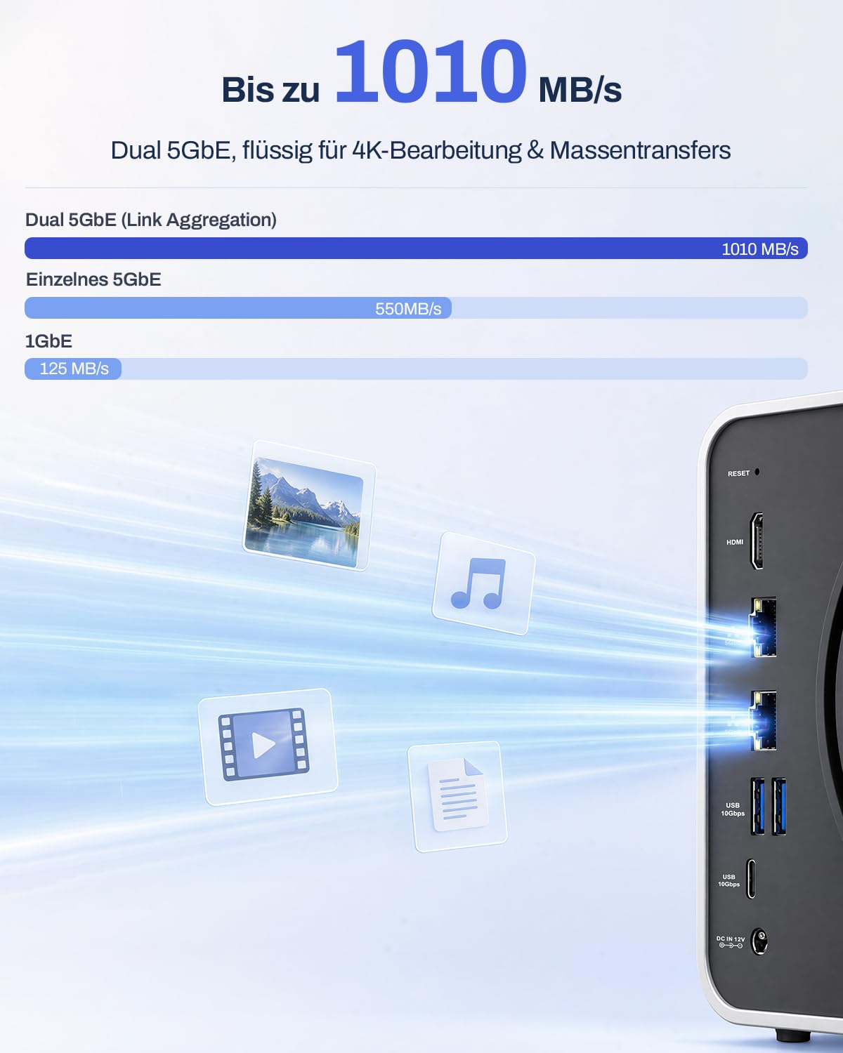 TERRAMASTER F4-425 Pro 4 Bay NAS Media Server(Diskless) 4