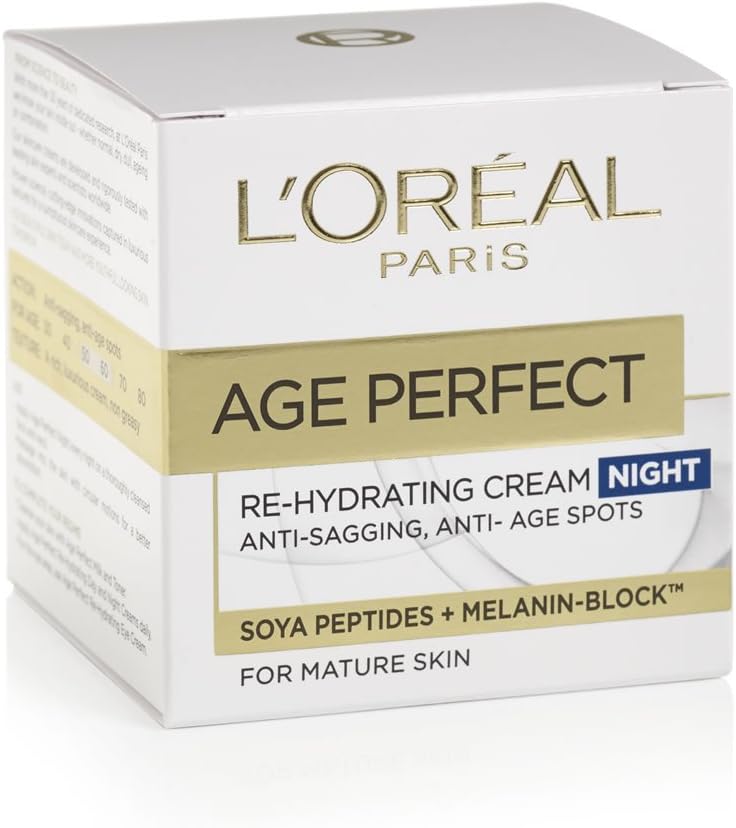 L'Oreal Paris Age Perfect Re-Hydrating Night Cream 50 mL Mature Skin