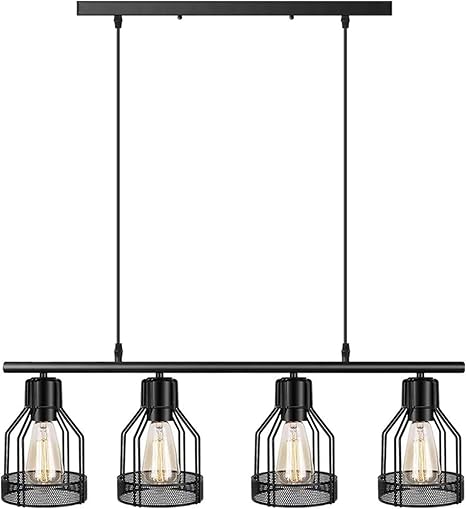 4 light kitchen island pendant