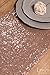 Ling's moment Sparkly Sequin Table Runner Rose Gold 12 x 108 Inch (Hem Edge) for Wedding Engagement Party Bridal Baby Shower Dresser Decorations
