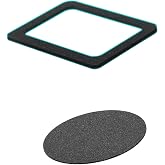 llano Memory Foam Seal &amp; Dust-Proof for V12/V12 Ultra Laptop Cooling Pad | High-Elasticity Dust-Proof Edge Strip, Durable &amp; Lightweight Sealing Gasket, Black (Not Compatible with V10)