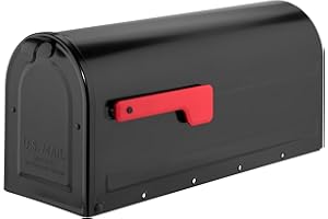 Architectural Mailboxes 7600B-10 MB1 Mailbox, Medium, Black