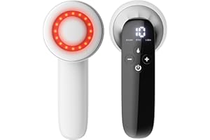 MORELAX Cellulite Massager - Professional Body Sculpting Machine, Cordless Handheld Body Cellulite Remover for Belly, Fat, Waist, Leg, Butt, Arm (White)