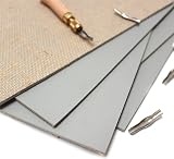 Artway A4 Traditional Lino Sheets - Pack of 3 for Printmaking - Grey view 6