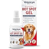 Vetericyn Plus Dog Hot Spot Gel | Spray-On Hot Spot Care for Dogs, Relieves Dog Itchy Skin and Allergy Symptoms, Helps with Skin Inflammation and Redness, Safe for All Animals. 3 ounces