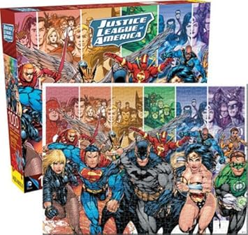 Justice League of America Jigsaw Puzzle, 1000-Piece