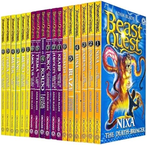 Beast Quest 36巻セット + おまけ2冊　洋書　英語　多読 Beast Quest 24 Books Collection Set Series 7 - 10 by Adam Blade