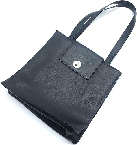 Amazon ブルガリ Bvlgari 大きめ 大容量 書類 ブルガリブルガリ ショルダーバッグ ターンロック トートバッグ レザー メンズ 中古 トートバッグ