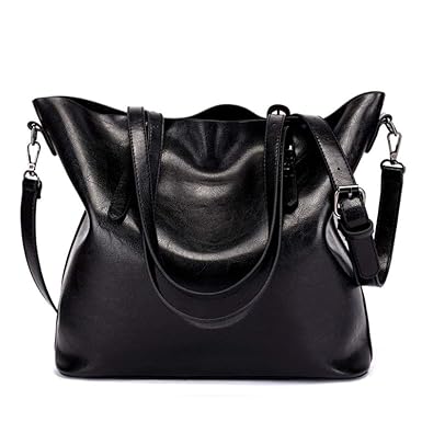 I IHAYNER I IHAYNER Women Vintage Genuine Soft Leather Satchel Tote Handle Bag Fashion Shoulder Bags