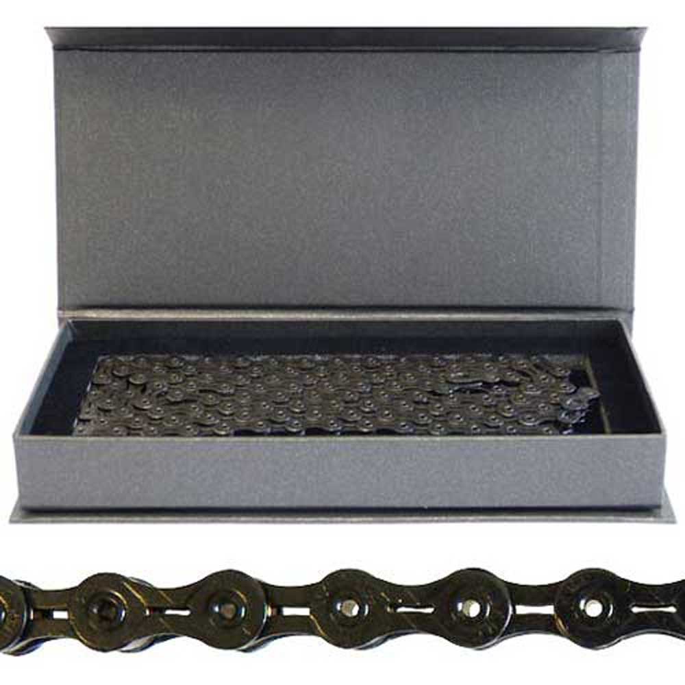 KMC X10-SL DLC 10 Speed Chain, Black/Black, 116 Link