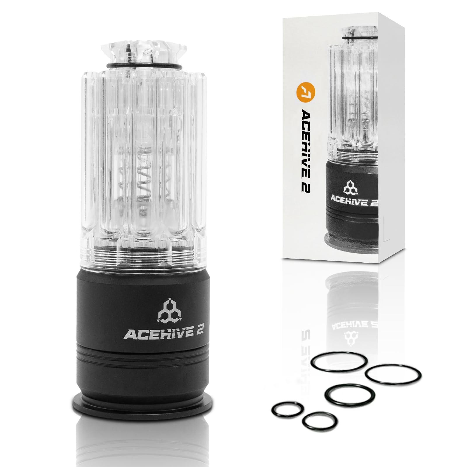ACETECH AceHive2 Spawner Dummy Grenade set, Rapid Reload Function for all 6mm BB (AceHive Single Unit)