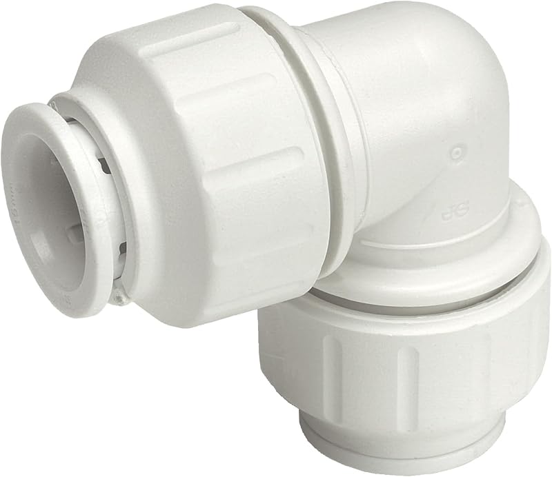 Speedfit 22mm to 15mm Reducing Elbow Push-Fit Plumbing Connector