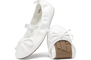 DREAM PAIRS Girls Ballet Flats Dress Shoes Mary Janes Ballerina Shoes