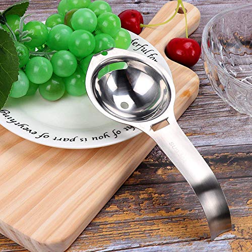 Egg Separators, Kmeivol Egg Yolk Separator, Premium Stainless Steel Egg