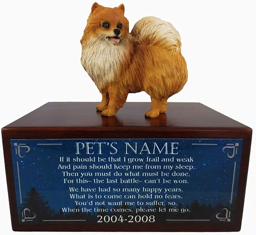 pomeranian urn
