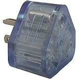 Conntek 14101-LT 15-Amp Male Plug to 30-Amp RV Female Connector with Power Neon Light