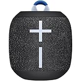 Ultimate Ears WONDERBOOM 3, Portable Wireless Bluetooth Speaker, Big Bass 360-Degree Sound for Outdoors, Waterproof, Dustproof IP67, Floatable, 131 ft Range - Active Black (Renewed)