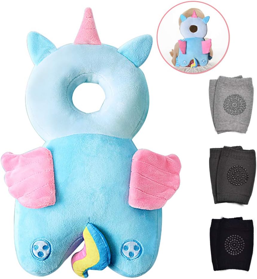 Okydoky Baby Head Protector & Baby Knee Pads for Crawling,Toddlers Head