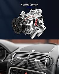 ECCPP AC Compressor 2002-2009 for Chevrolet