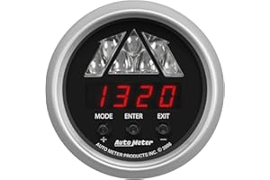 Auto Meter 3387 Sport-Comp 2-1/16" Level 1 Digital Pro-Shift System Shift Light Gauge