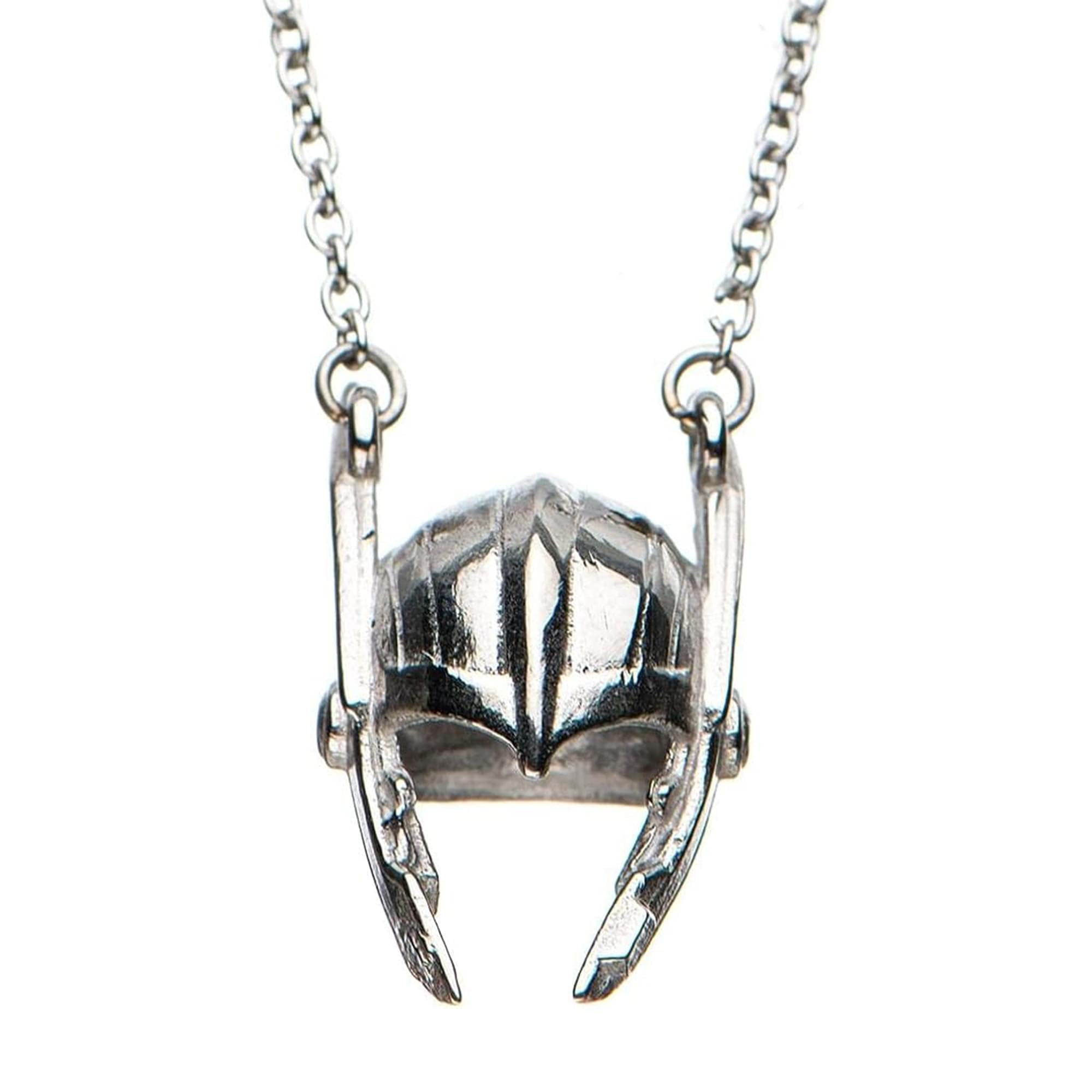 Thor Marvel Helmet Stainless Steel Pendant Necklace