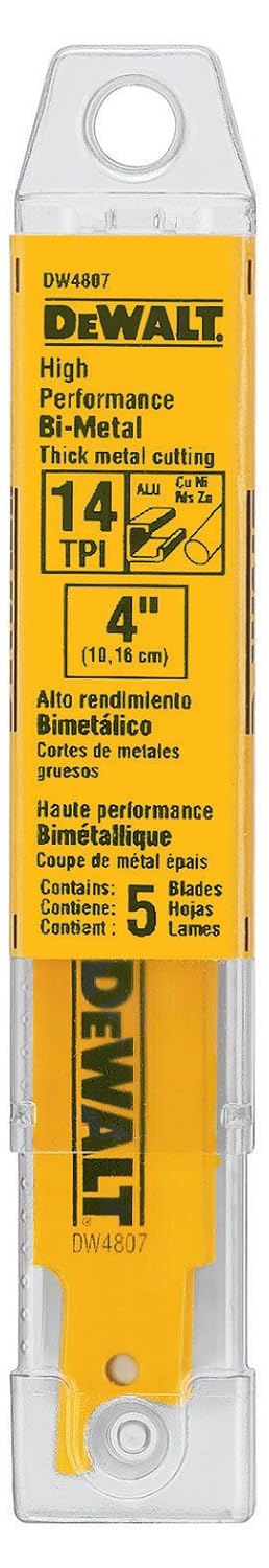 Best dewalt cordless reciprocating saw blades