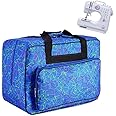 JanTeelGO Sewing Machine Carrying Case Tote Bag, Nylon Carry Bag, Padded Storage Cover Carrying Case with Pockets and Handles, Suitable for Most Standard Singer, Brother, Janome