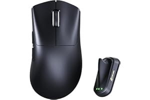 ATTACK SHARK V8 8K Wireless Gaming Mouse Whit 42000 DPI-PAW3950 MAX Sensor-59g Lightweight-Nordic54L15 MCU-400h Battery Life,