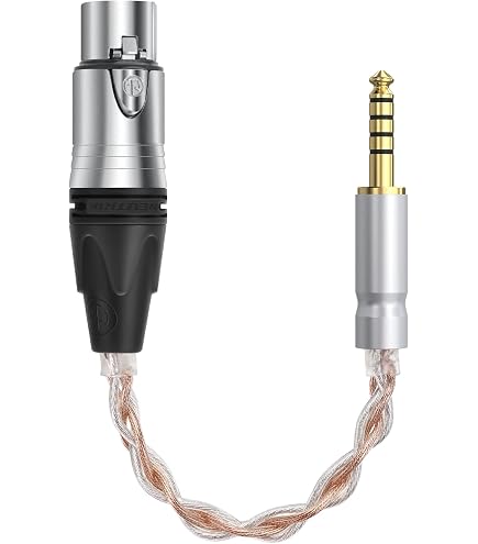 Amazon.com: GEEKRIA 4-Pin XLR Balanced Male to 4.4mm Balanced