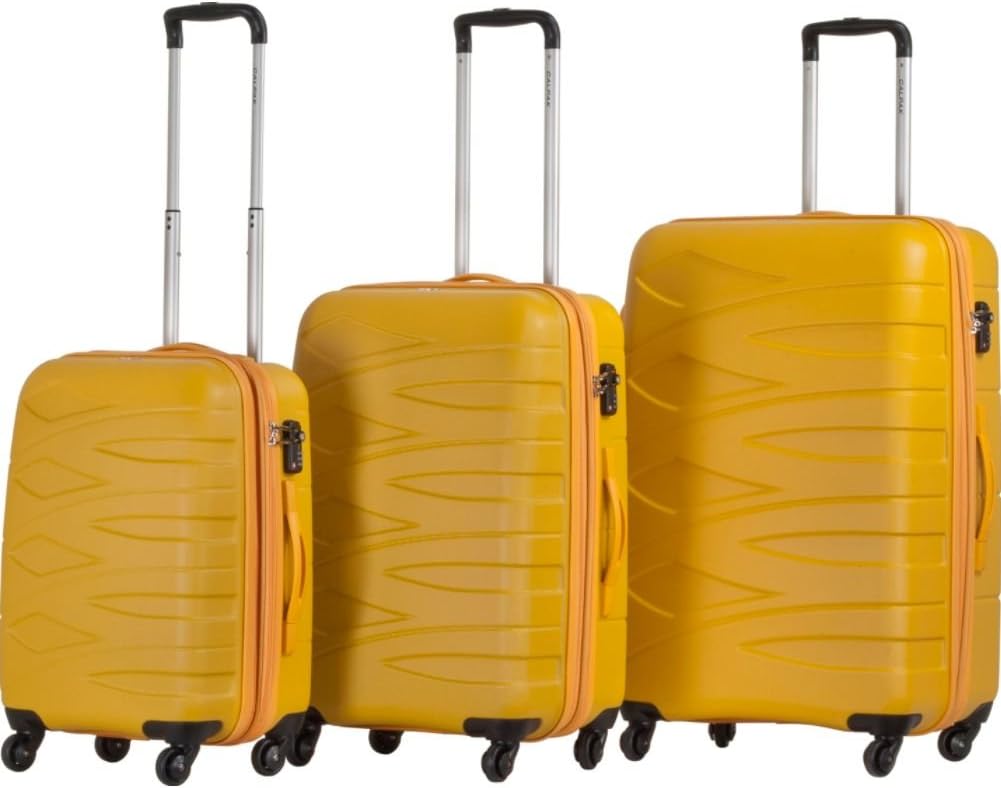 calpak luggage yellow