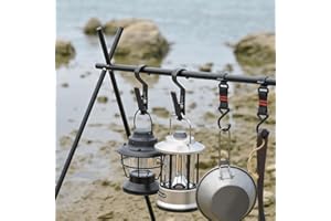 4pcs Multi-Functional Camping Hooks | Portable Tent Clips with Non-Slip Design | Camping Essentials, Stylish Design