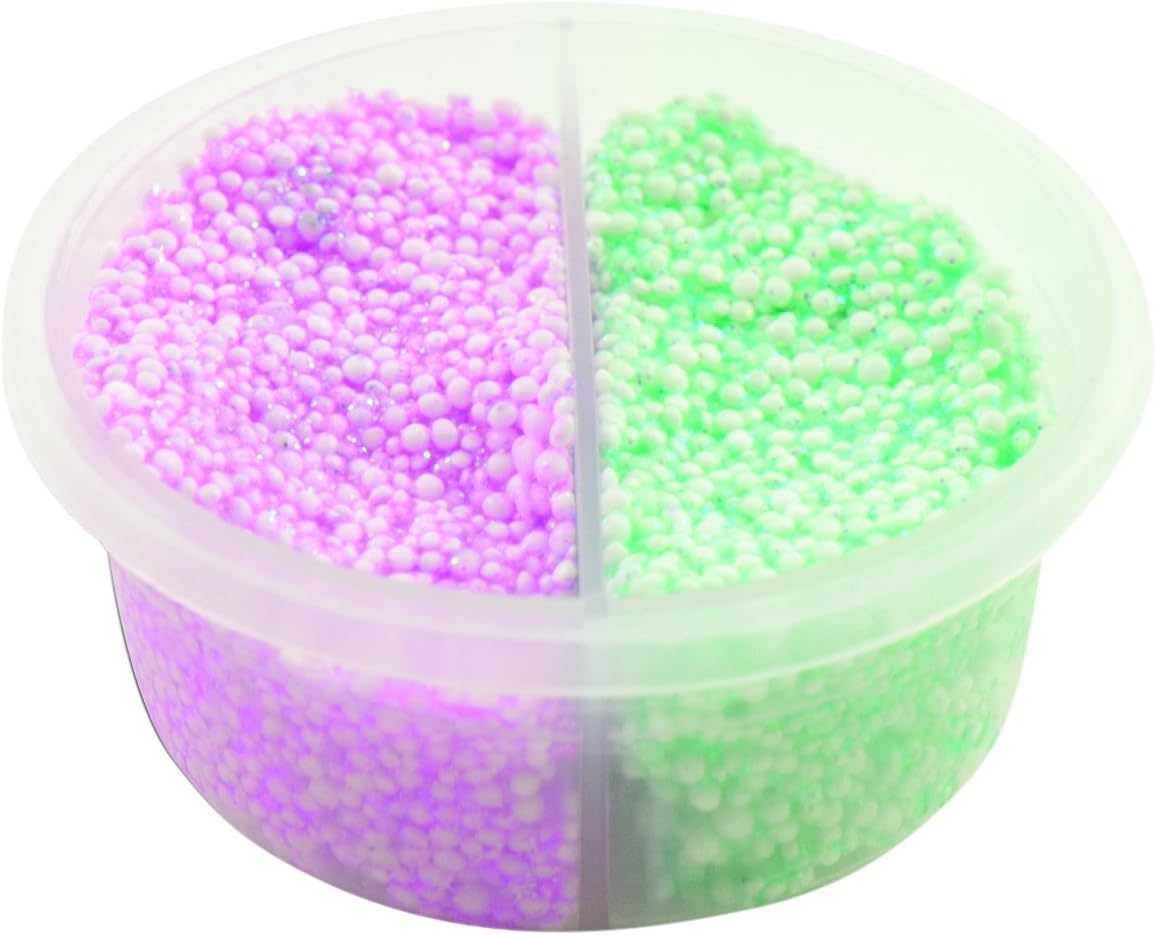 Padaboo pzp07 Clay Pot 8.5 x 8.5 x 4 cm Green/Purple