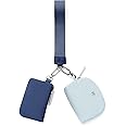Mum's memory Mini Zip Around Wristlet Wallet for Women Dual Pouch Wristlet Portable keychain wallet Coin Purse Mini Women Coin Pocket