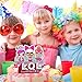 Jewels' Tour LOL Cake Topper, 24 Pcs LOL Cupcake Toppers Decorations Theme Party Supplies for 1st Birthday Baby Shower Single Side