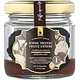 Gourmanity Tartufi Whole Black Truffles in Brine, Preserved Black Summer Truffles (Tuber aestivum Vitt.) from Italy [1.76oz J