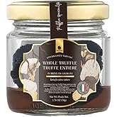 Gourmanity Tartufi Whole Black Truffles in Brine, Preserved Black Summer Truffles (Tuber aestivum Vitt.) from Italy [1.76oz J