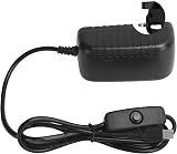 PUSOKEI 5V 3A Micro USB Power Supply Charger Adapter with Switch for 3B+/3B/2B view 8