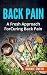 BACK PAIN: A Fresh Approach To Dealing With Back Pain by Ronnie Smith