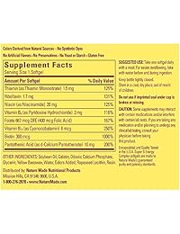 Nature Made Super B Complex Full Strength Mini Softgels 60 Ct