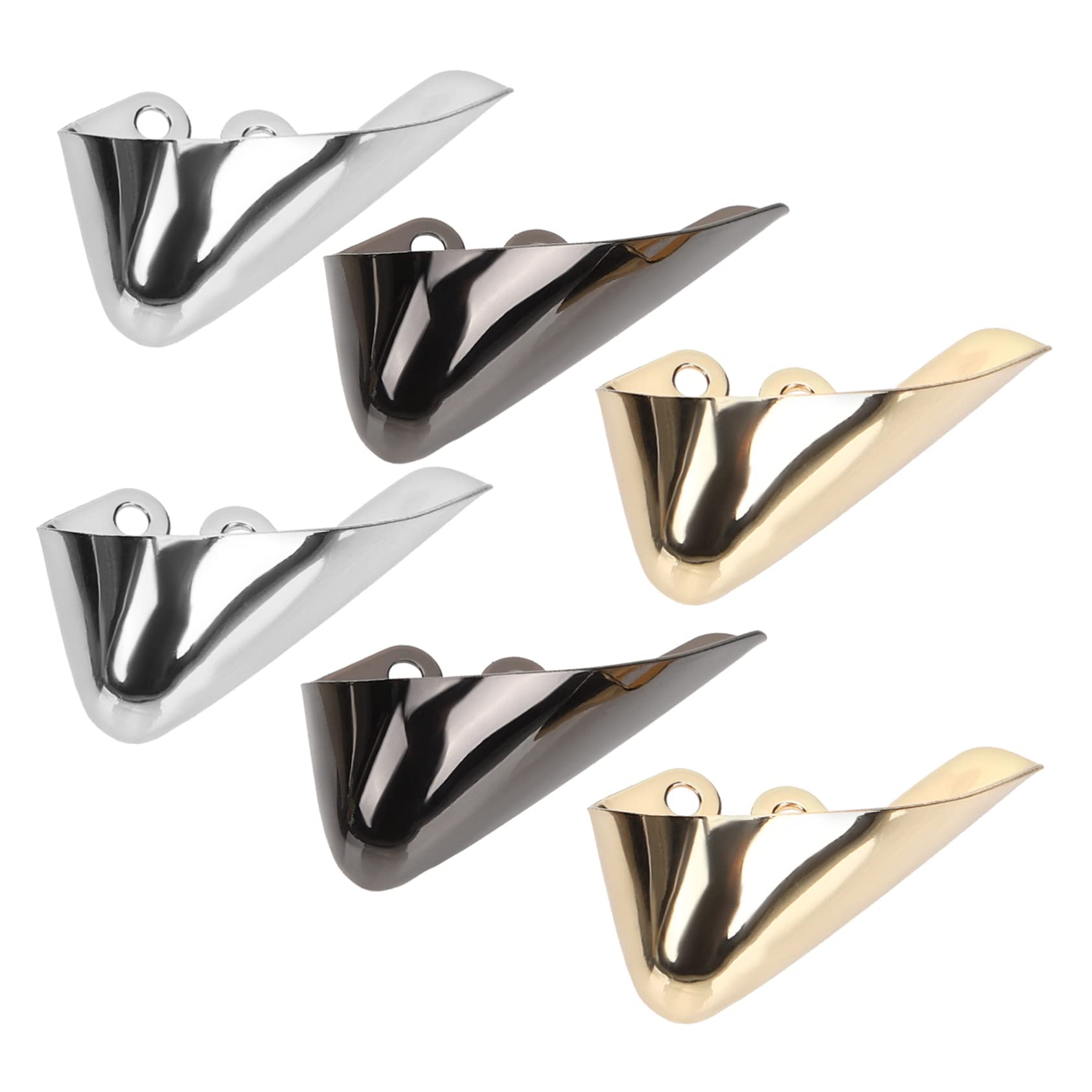 OHPHCALL High Heel Protection Covers 6Pcs Pointed Shoes Caps Durable Shoe Pointed for Repair and Wear Resistance