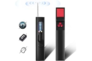 Muayb Hidden Camera Detector, Anti-Spy Detector, Hidden Device GPS Detector, Camera Detector, Bug Detector, Privacy Protector, Signal Scanner for Hotels Office Home Travel, 5 Levels Sensitivity