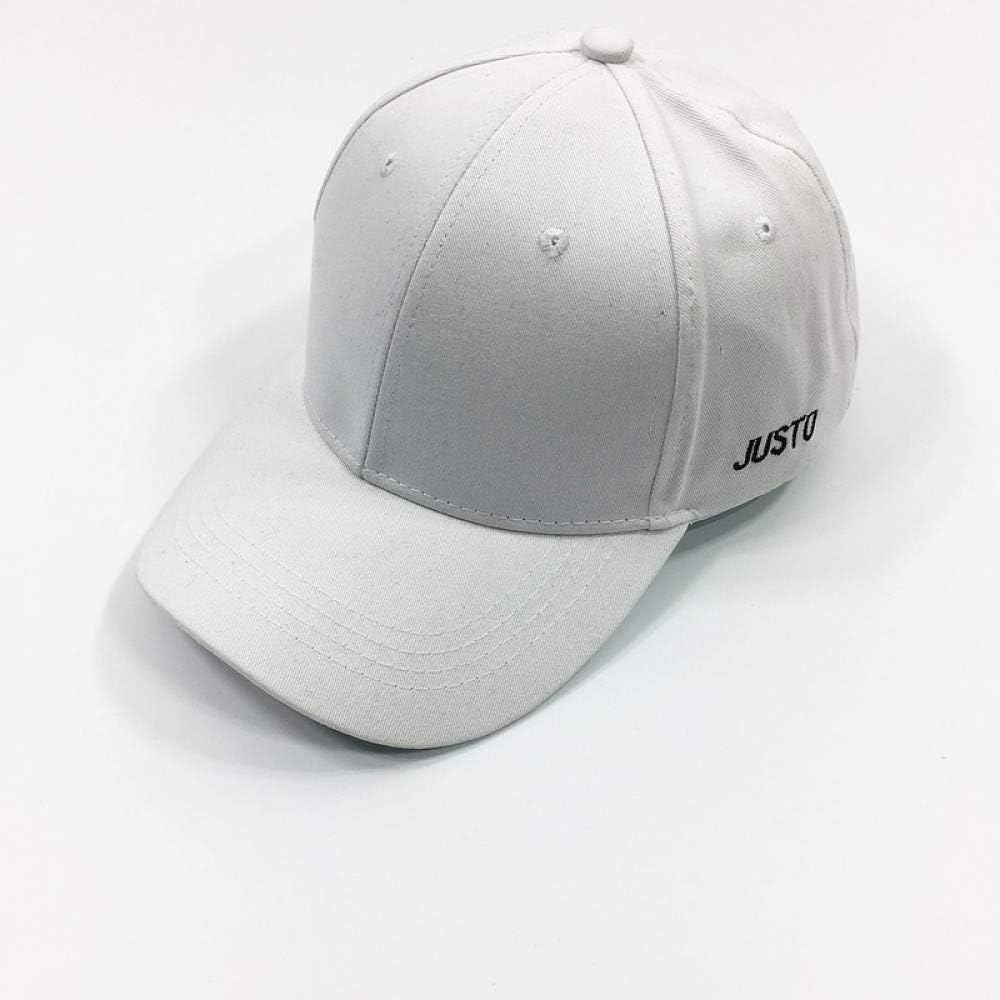 kyprx Summer baseball cap yellow belt cap letters embroidered bends along the hat to travel sun hat