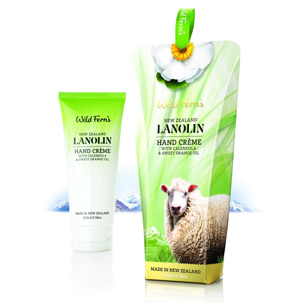 Wild Ferns New Zealand Lanolin Hand Cream Beauty