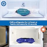 NEWGO Ankle Ice Pack Wrap 2 Pack Reusable Gel Hot Cold Therapy view 7
