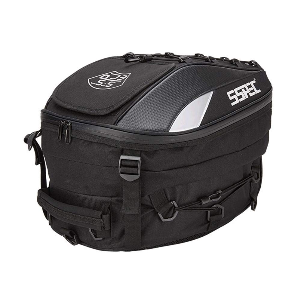 VOVI Expandable Thick Motorcycle Tail Bag Large Capacity
