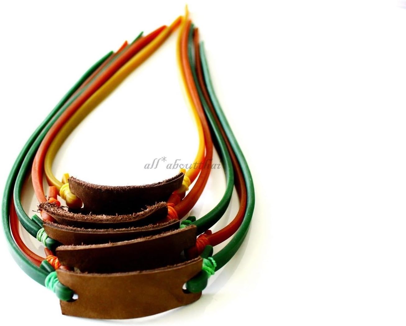 5 Pcs/Lot Round Elastic Rubber Bands Ready-made Replaced For Sling Shot Catapult Hunting Shooting