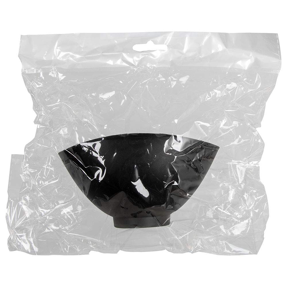 ForPro Silicone Mixing Bowl, Black, Flexible, Odorless, for Mixing Facials, Massage, Body & Other Products, 14 oz : Beauty